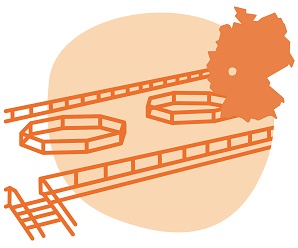Illustrierung der Stadt Gießen