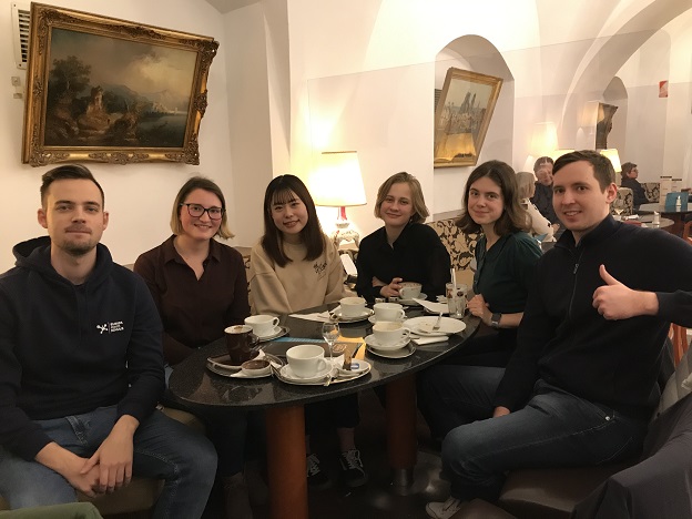 Das Standort-Team Passau konnte sich das erste Mal persönlich mit den internationalen Studierenden treffen.