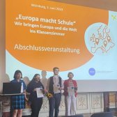 Zertifikatsverleihung auf der EmS-Abschlussveranstaltung in Würzburg